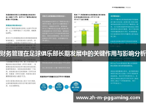 财务管理在足球俱乐部长期发展中的关键作用与影响分析 财务管理在足球俱乐部长期发展中的关键作用与影响分析